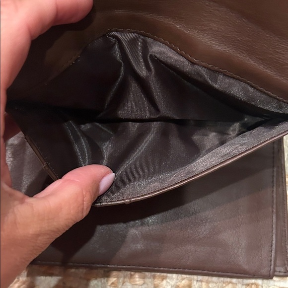 Nine West Dark Brown Leather Wallet - Picture 6 of 8